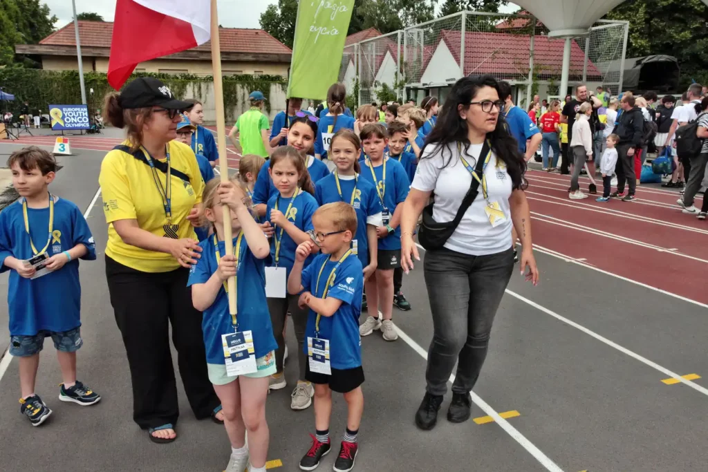 Fot. Adam Stępień – Europejskie Onkoigrzyska Dzieci i Młodzieży 2025, Wrocław